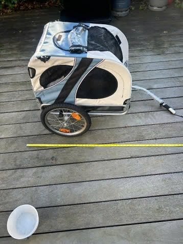Dog bike carrier / Hondenfietskar, Ophalen, Gebruikt