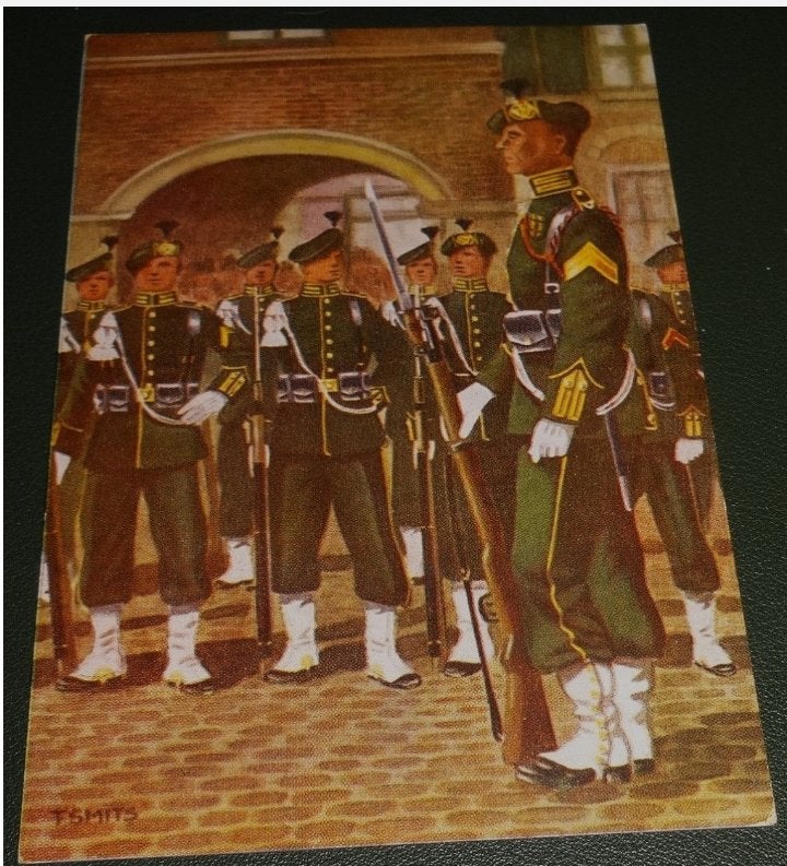 Nederland - Sergeant 1ste klas Korporaal- Jagers - KMi01, Verzenden, 1940 tot 1960, Ongelopen, Politiek en Historie