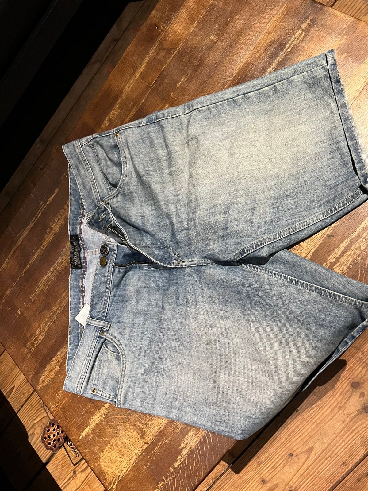 Angelo litrico korte broek 58, Kleding | Heren, Ophalen of Verzenden, Zo goed als nieuw, Blauw, Broek of Spijkerbroek