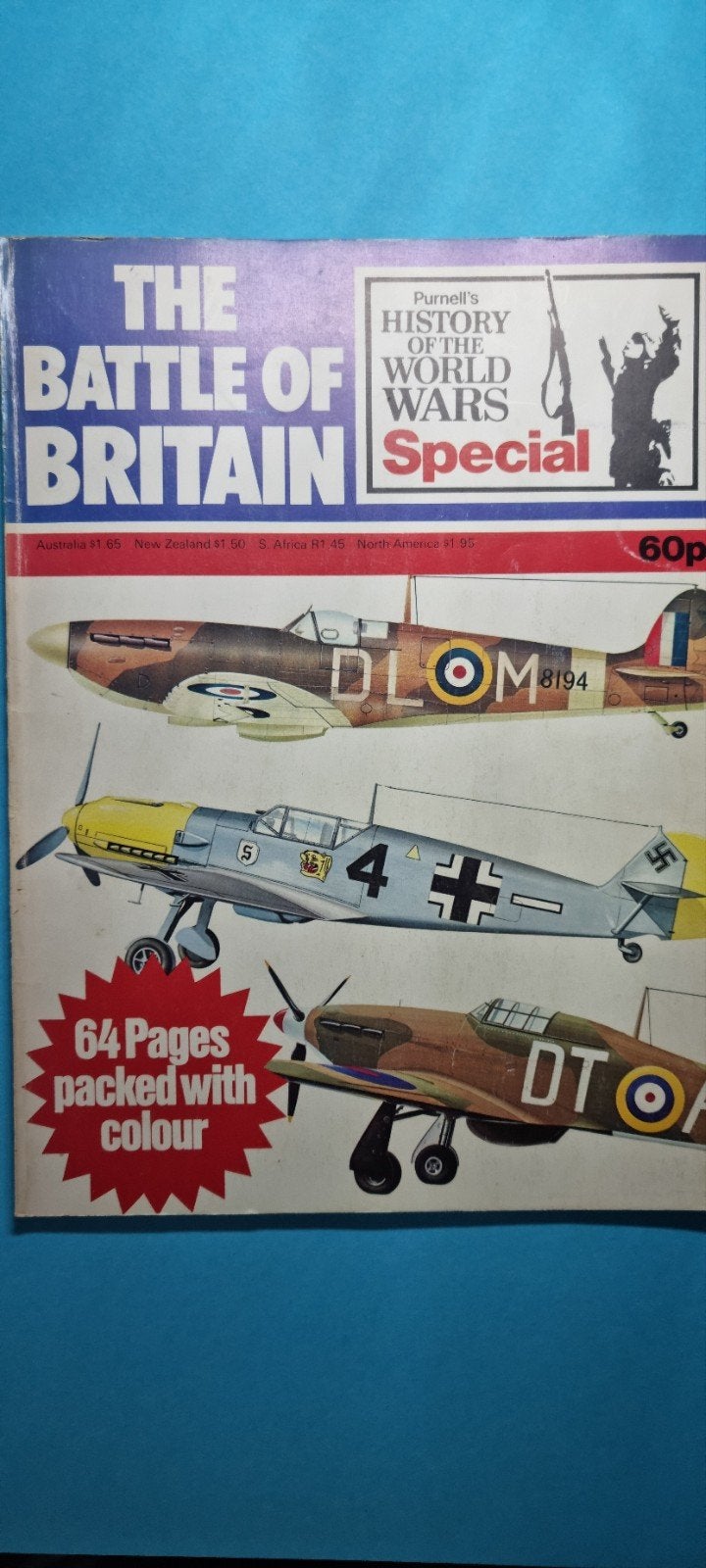 History of the World Wars Special: Battle of Britain, Ophalen of Verzenden, 20e eeuw of later, Gelezen, Purnell's