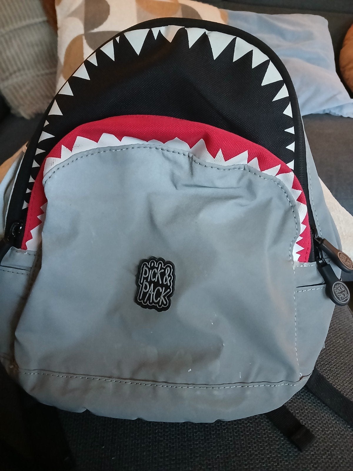 Pick & Pack rugzak haai - Zo goed als nieuw, Overige merken, 25 tot 40 cm, Ophalen of Verzenden, Zo goed als nieuw