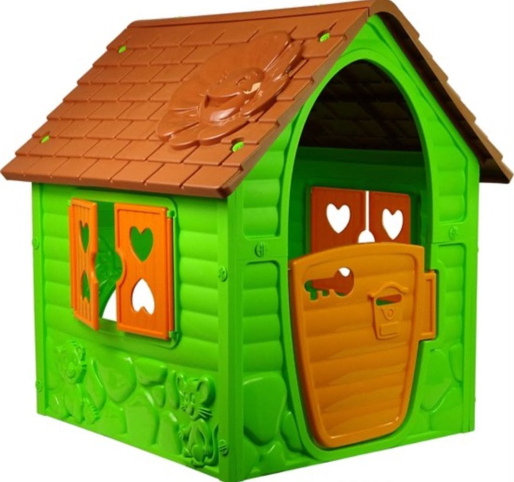 Speelhuisje My First Playhouse Groen, Verzenden, Nieuw, Kunststof