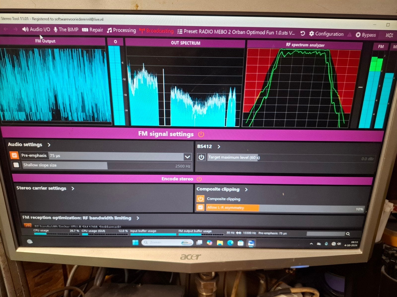 divers stereotool pc, Ophalen