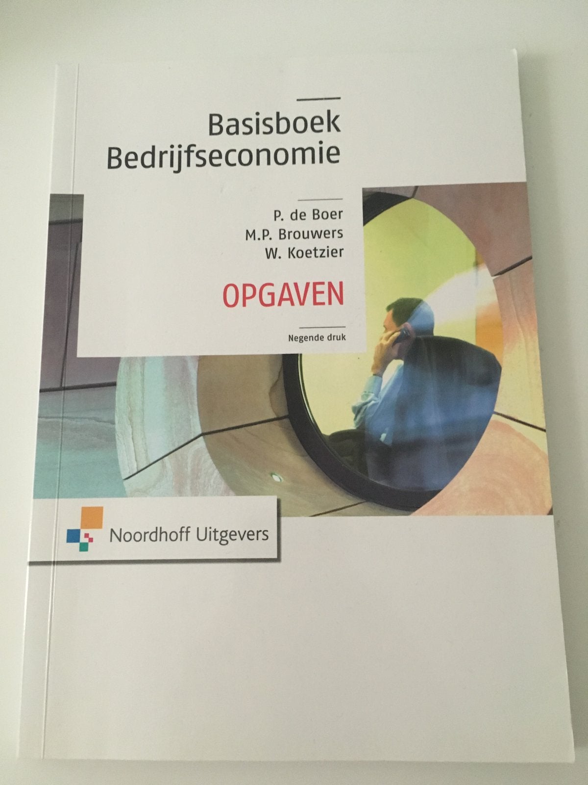 Basisboek bedrijfseconomie opgaven druk 9, Ophalen of Verzenden, Zo goed als nieuw, Economie en Marketing