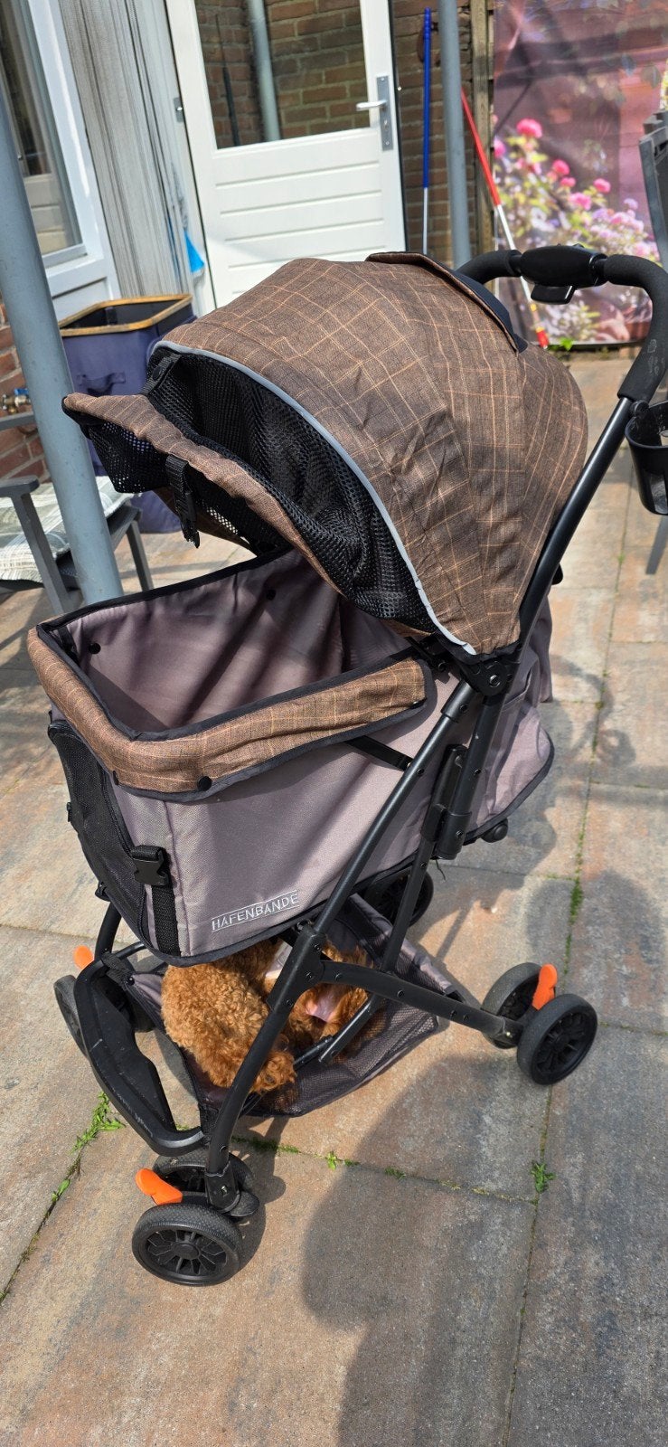 Honden, Katten buggy, Overige merken, Ophalen, Zo goed als nieuw, Hondenbuggy