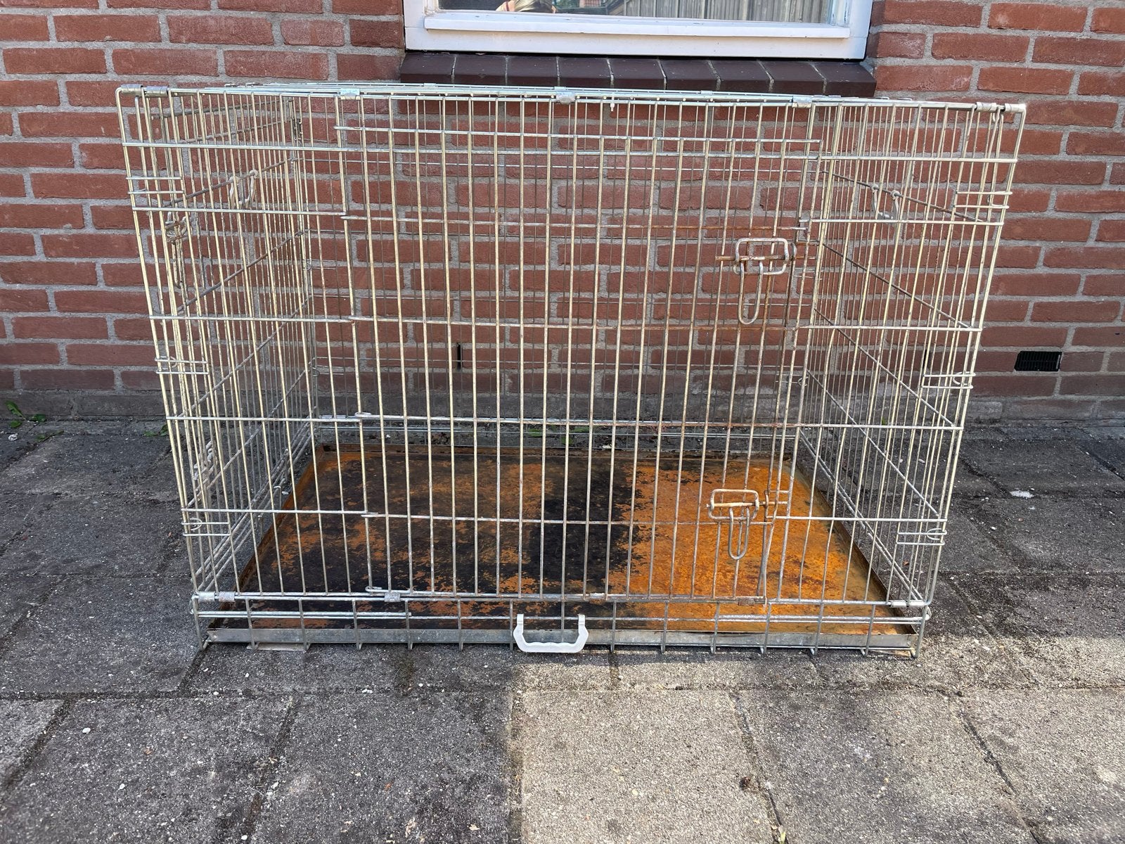 Grote bench, gebruikt., Ophalen, Gebruikt