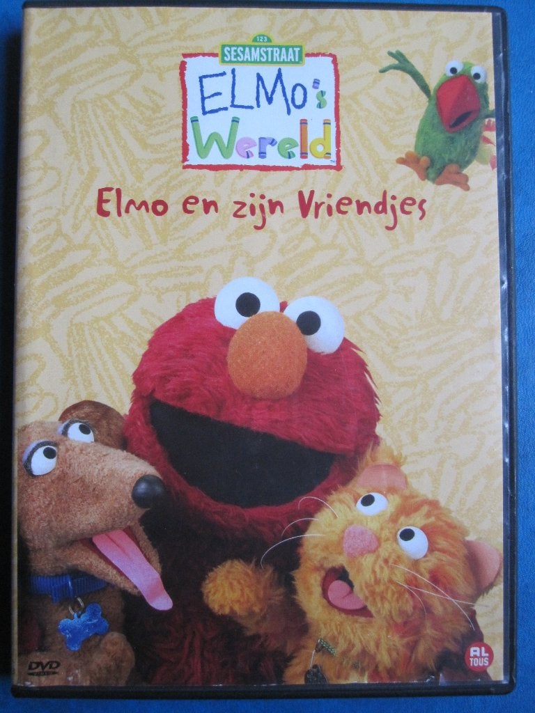 Elmo en zijn vriendjes, Alle leeftijden, Tv-serie, Zo goed als nieuw, Educatief