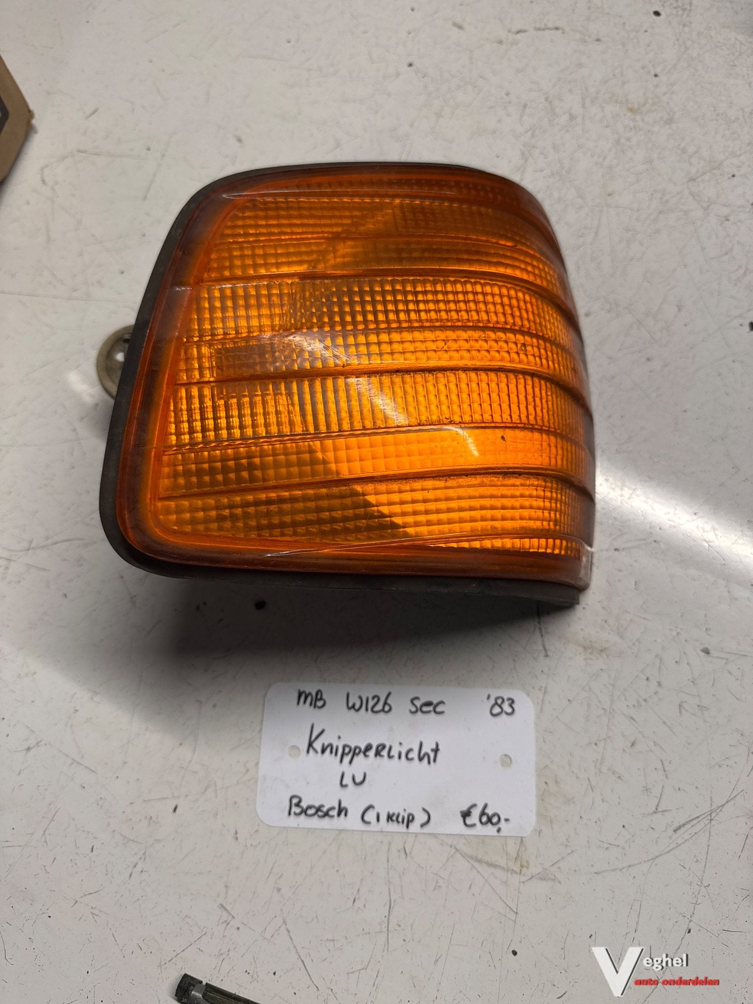 Mercedes W126 SEC  1983  Knipperlicht Merk Bosch Linksvoor, Auto-onderdelen, Gebruikt, -, -, Ophalen of Verzenden