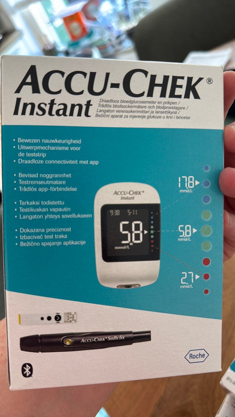 Glucosemeter accu-chek *nieuw, Ophalen, Nieuw, Overige merken