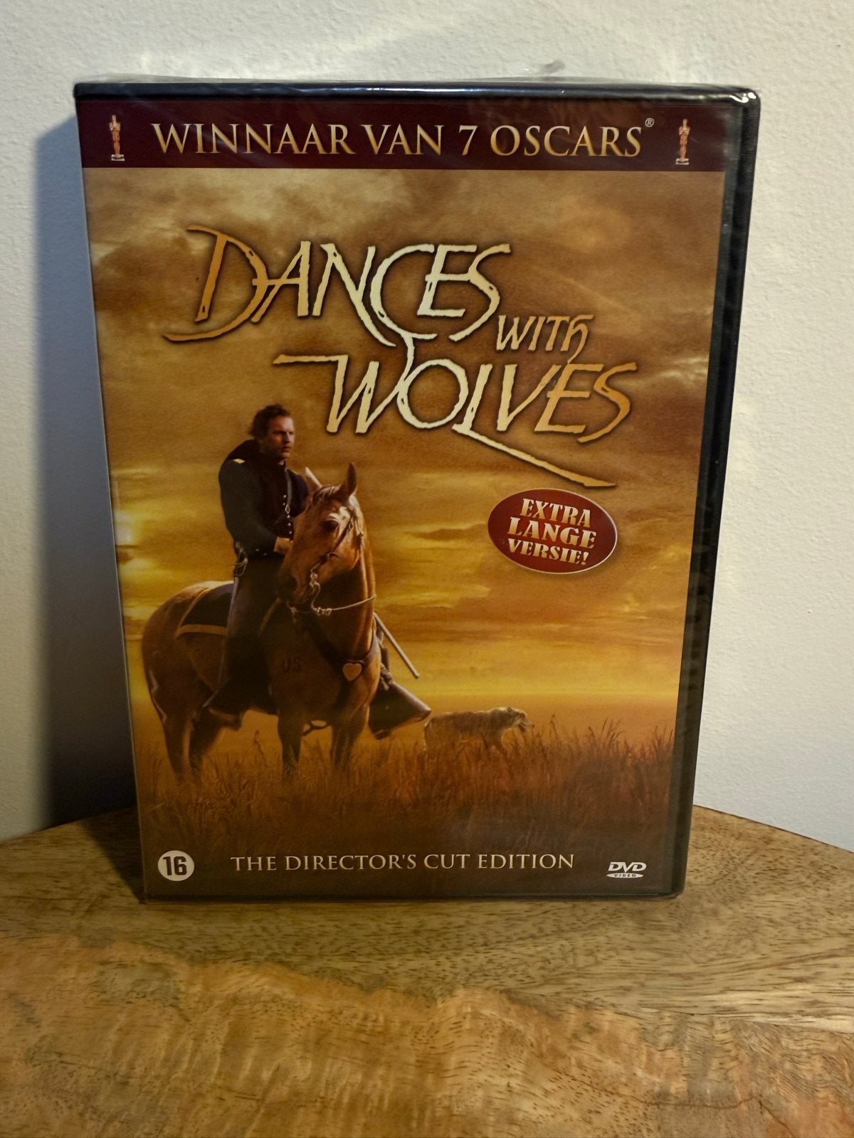 Dances with Wolves DVD - Director's Cut - NIEUW IN SEAL, Cd's en Dvd's, Vanaf 16 jaar, Nederlands, Ophalen of Verzenden, Nieuw in verpakking