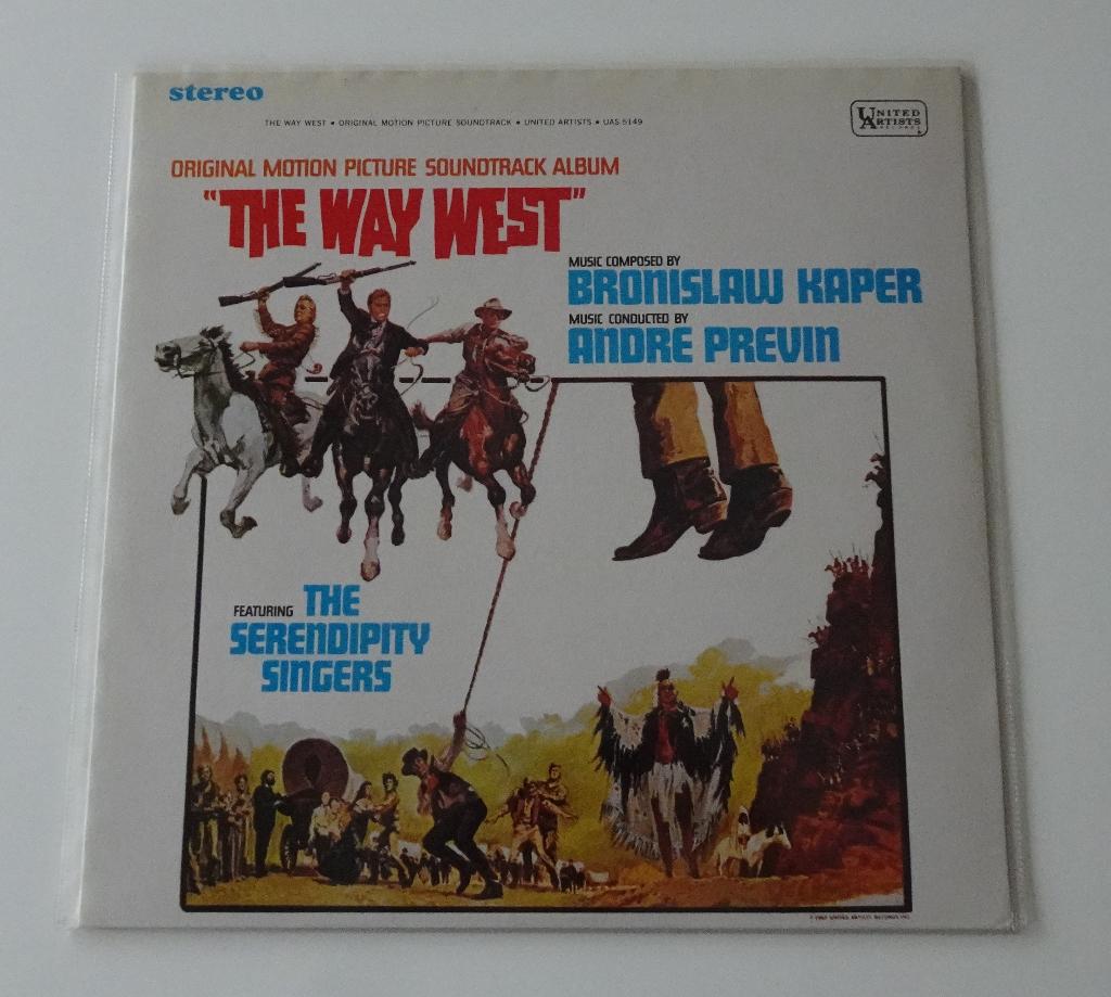 Bronislaw Kaper - The Way West - Original Soundtrack 1967, Ophalen, Zo goed als nieuw, 12 inch