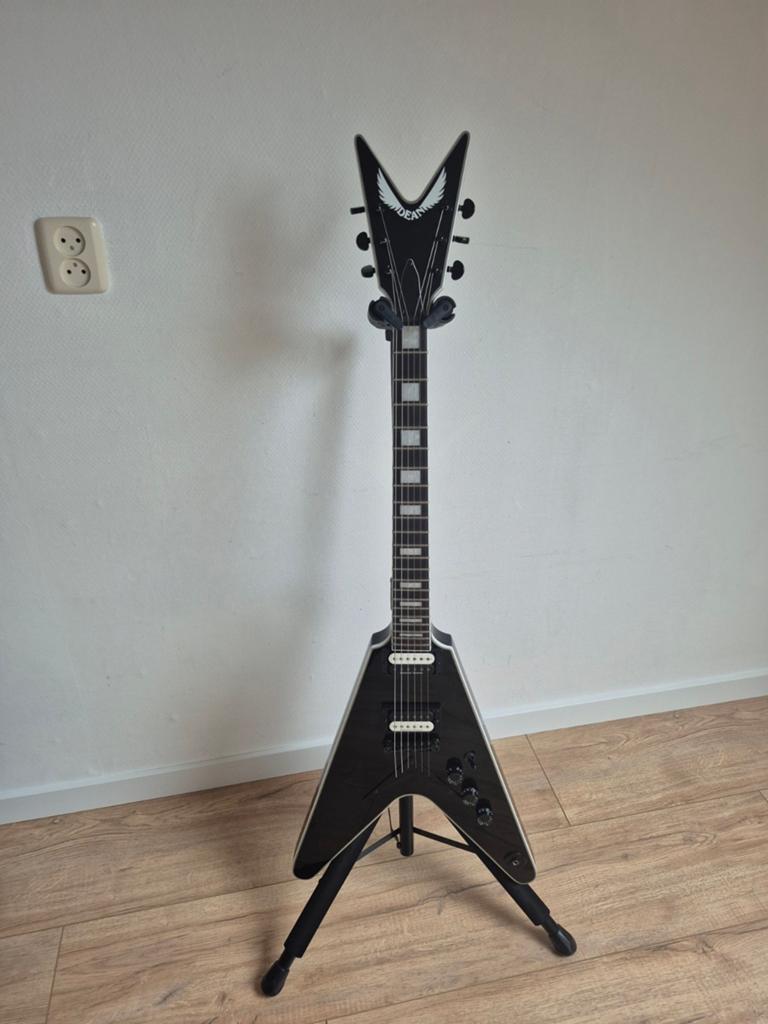 Dean Select V Classic Black, Ophalen of Verzenden, Gebruikt, Solid body, Overige merken