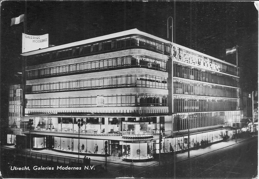 Ansichtkaart Utrecht, Galeries Modernes N.V. (ca. 1950), Ophalen of Verzenden, 1940 tot 1960, Ongelopen, Utrecht