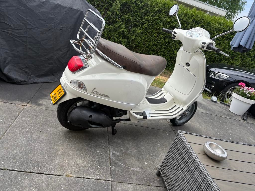 Vespa Ciao snorscooter - Wit, Fietsen en Brommers, Ophalen of Verzenden, Gebruikt, Maximaal 25 km/u, Ciao