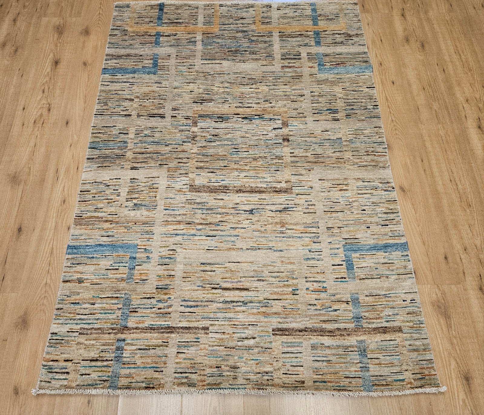 Handgeknoopt oosters tapijt modern 183x127, Info@SlatsAntiek.nl, 100 tot 150 cm, Perzisch, Vof Slats Antiek