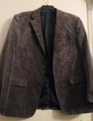 als Nieuw BARTLETT COLBERT Ribcorduroy Fluweel grijs XXL 28, Kleding | Heren, Kostuums en Colberts, Verzenden, Zo goed als nieuw