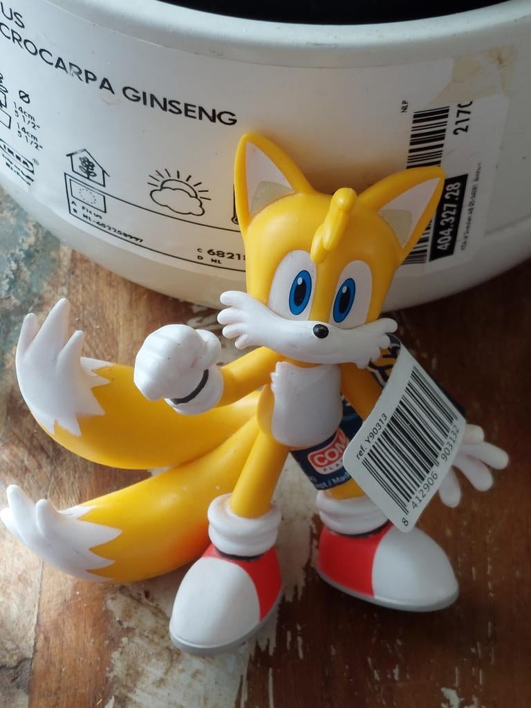 Tails actiefiguur van Sonic the Hedgehog, Kinderen en Baby's, Speelgoed | Actiefiguren, Ophalen of Verzenden, Nieuw