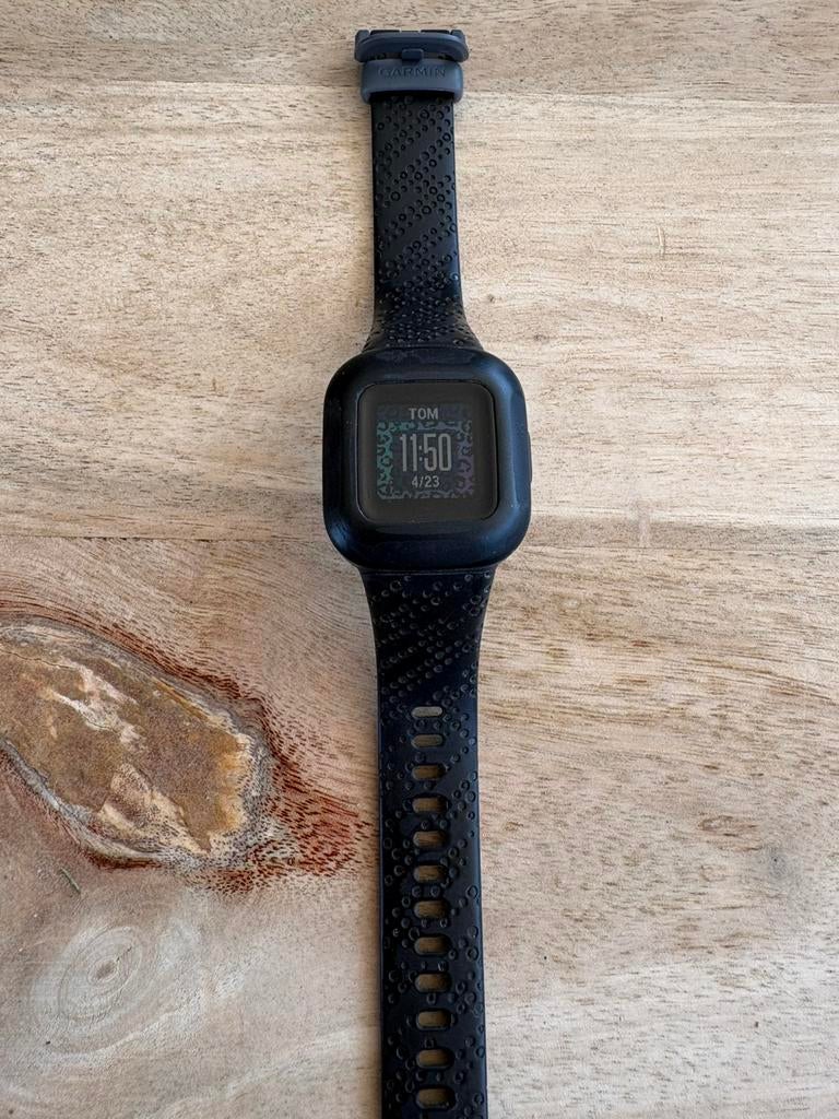 Garmin Vivofit Junior 3 Activity tracker kinderen Zwart, Ophalen of Verzenden, Zo goed als nieuw, Zwart, Android