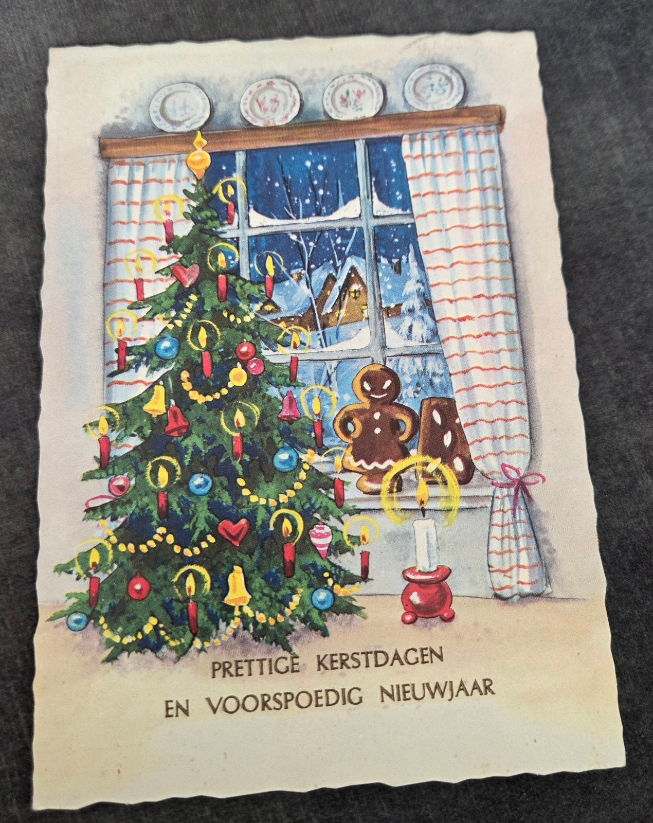 'Prettige Kerstdagen en Voorspoedig Nieuwjaar, Verzenden, 1960 tot 1980, Gelopen, Feest(dag)