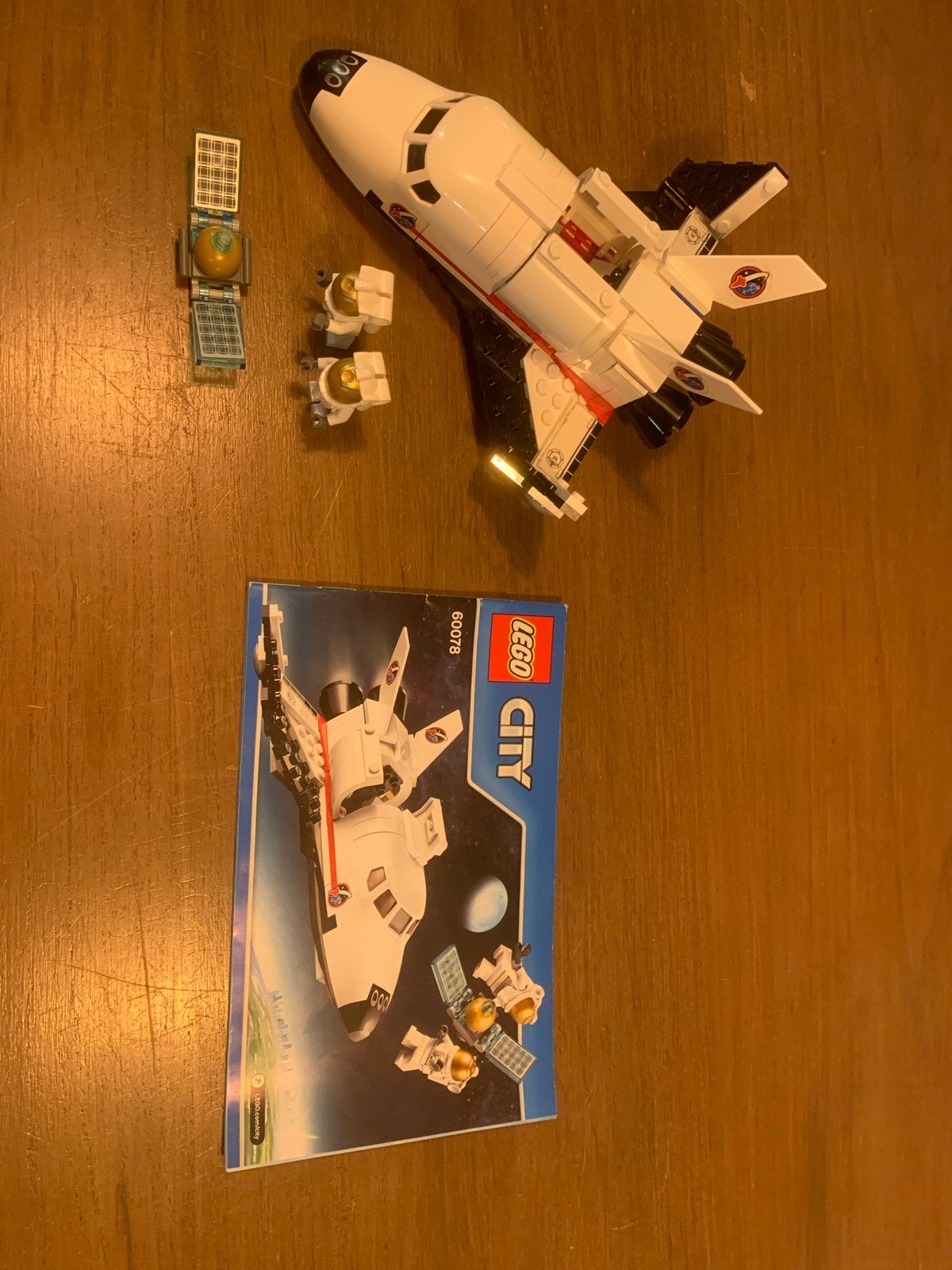 Lego City 60078 Ruimtevaartuig met boekje, Ophalen of Verzenden, Zo goed als nieuw