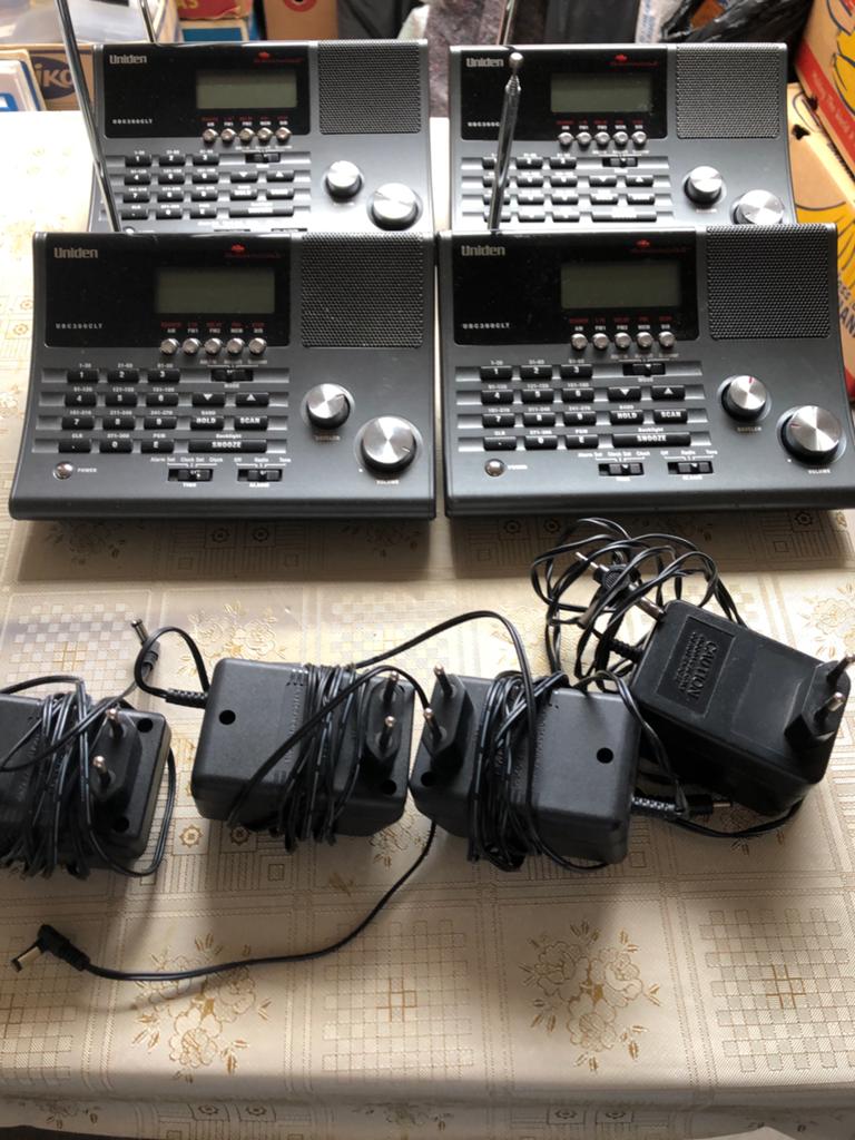 Uniden bearcat 360 clt.  4 stuks teab, Ophalen of Verzenden, Zo goed als nieuw