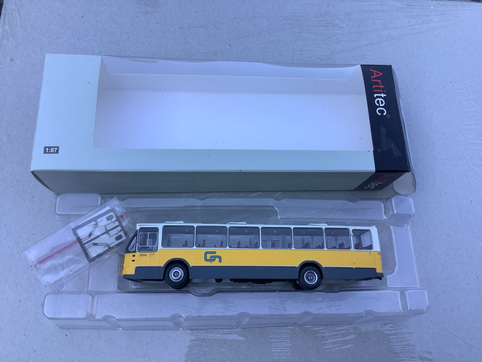 Artitec 1:87 Stadsbus CN - Gedetailleerd Model, Ophalen of Verzenden, Nieuw, Bus of Vrachtwagen