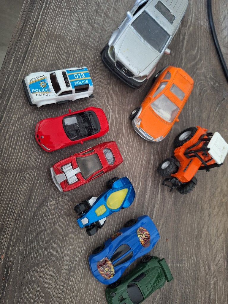 Modelautos 9 x, Hobby en Vrije tijd, Modelauto's | 1:87, Ophalen of Verzenden, Gebruikt, Auto, Overige merken