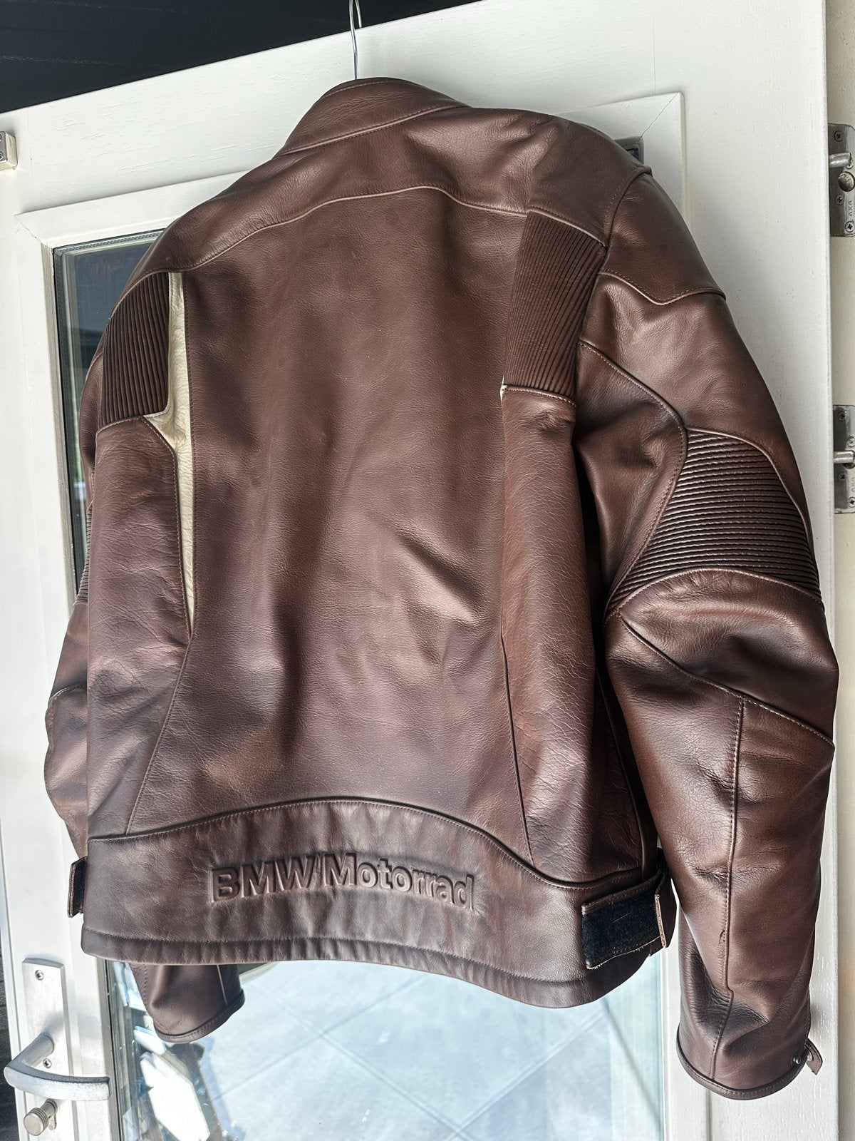 BMW Motorrad Race DoubleR Leren Motorjas Maat 52, Ophalen of Verzenden, Tweedehands, Heren, Jas | leer