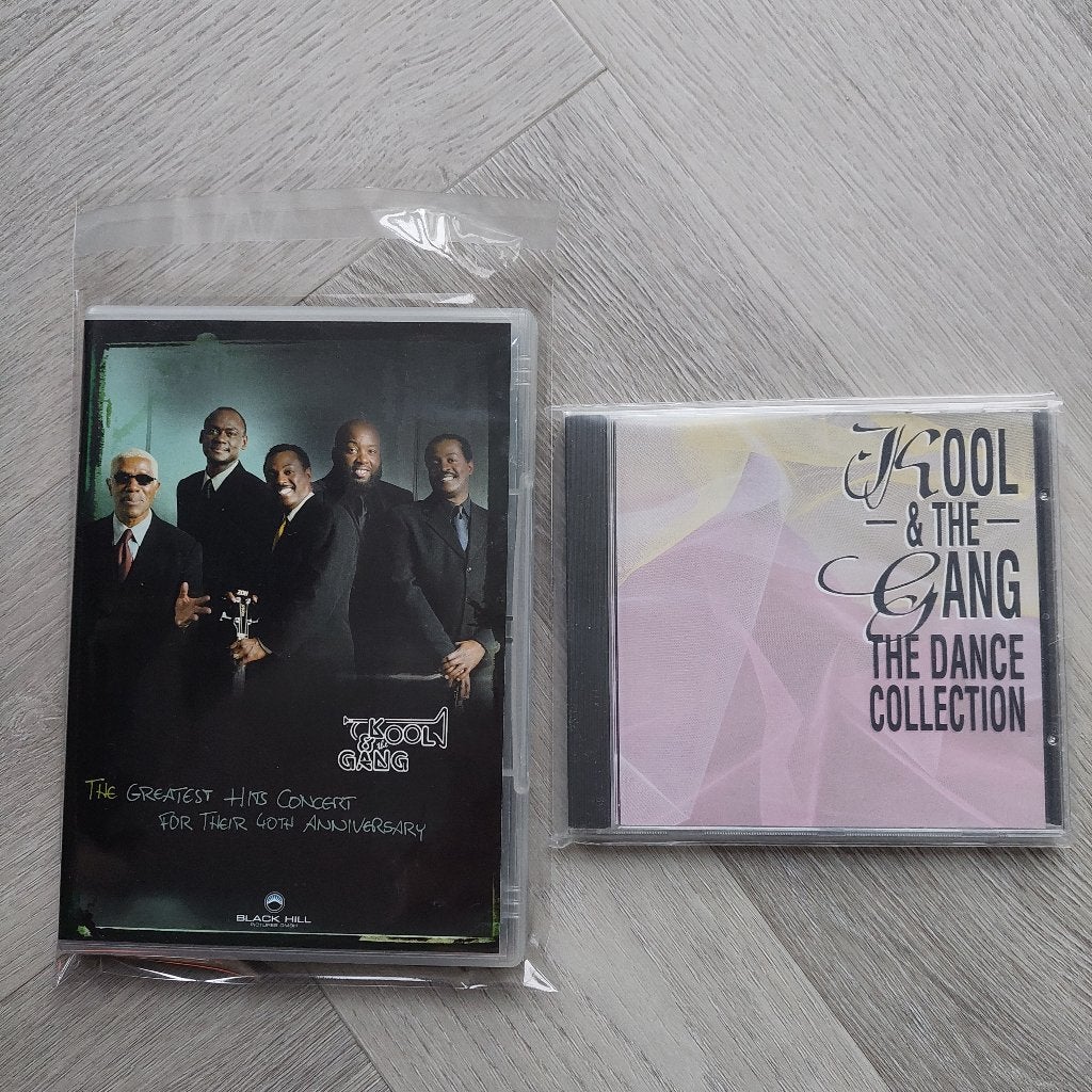 Kool & The Gang /The Greatest Hits + CD/The Dance Collection, Cd's en Dvd's, Zo goed als nieuw, Verzamelalbum, Disco, Inclusief boekje