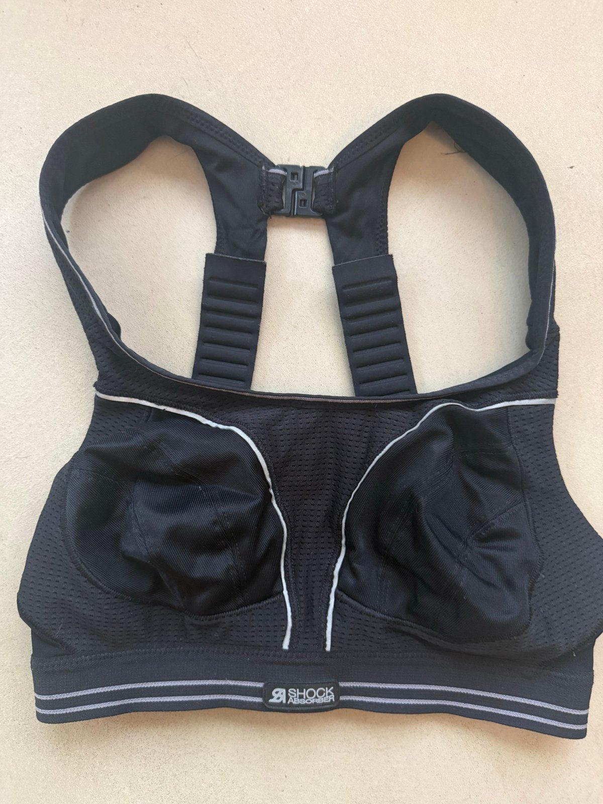 Shock Absorber Ultimate Run Bra - Zwart maat 70B, Maat 38/40 (M), Zwart, Ophalen of Verzenden, Zo goed als nieuw