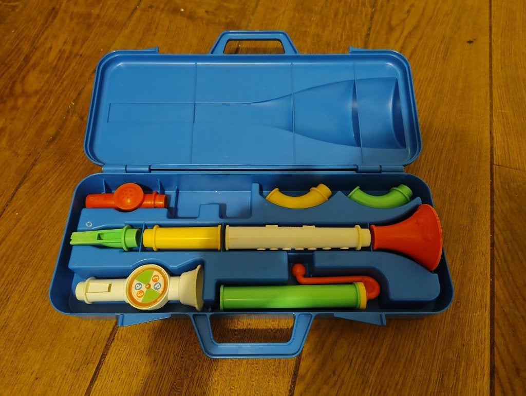 Vintage Fisher Price fluit, Ophalen of Verzenden, Gebruikt, Speelset