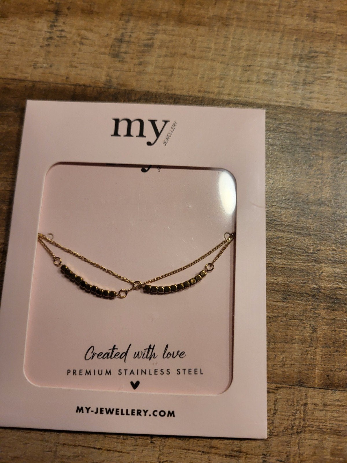goudkleurige armband My Jewellery, Ophalen of Verzenden, Nieuw, Goud, Overige materialen