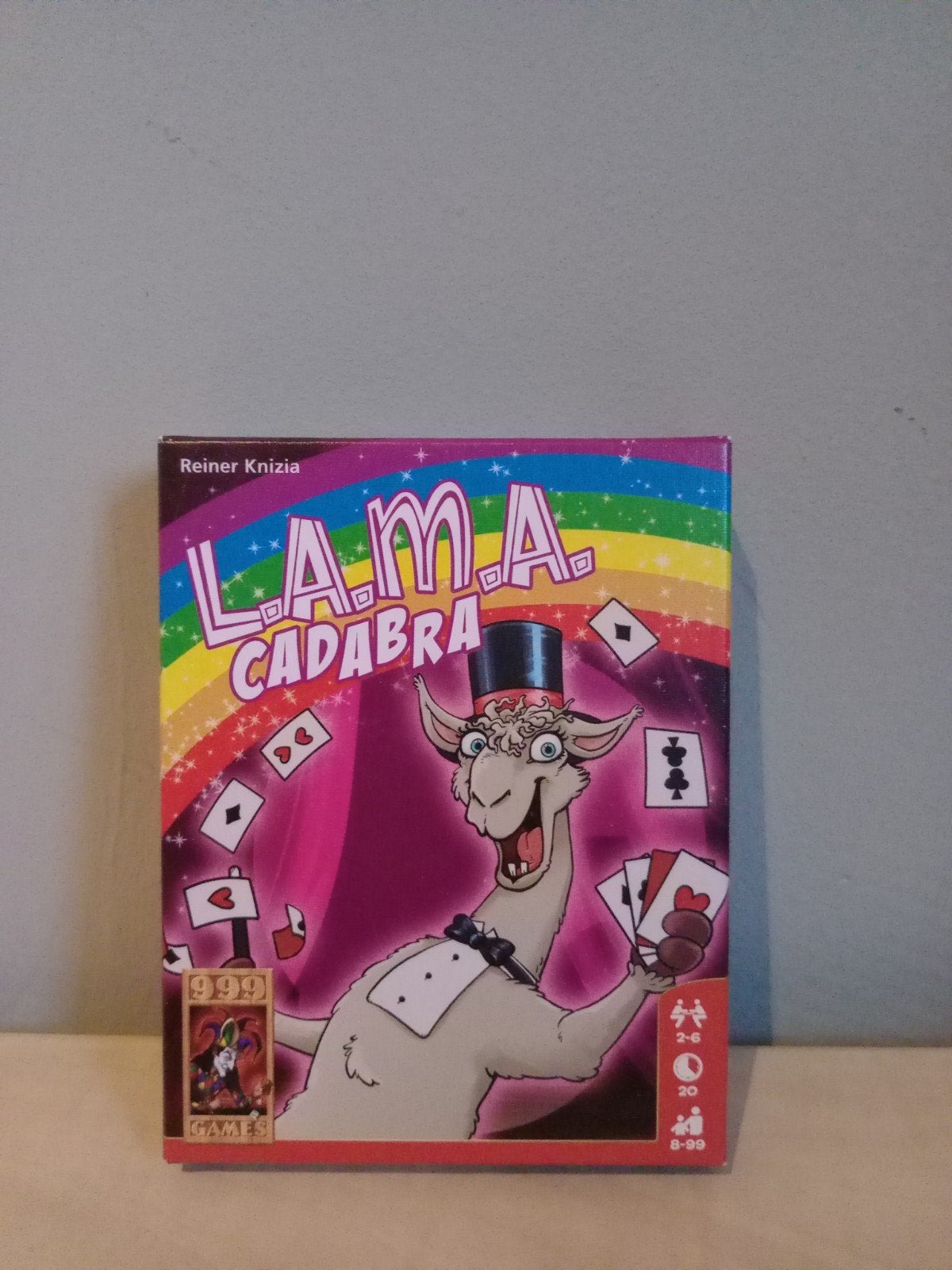 L.A.M.A. Cadabra - Compleet en als nieuw kaartspel, Een of twee spelers, Ophalen of Verzenden, Zo goed als nieuw, AMIGO Spiel + Freizeit GmbH