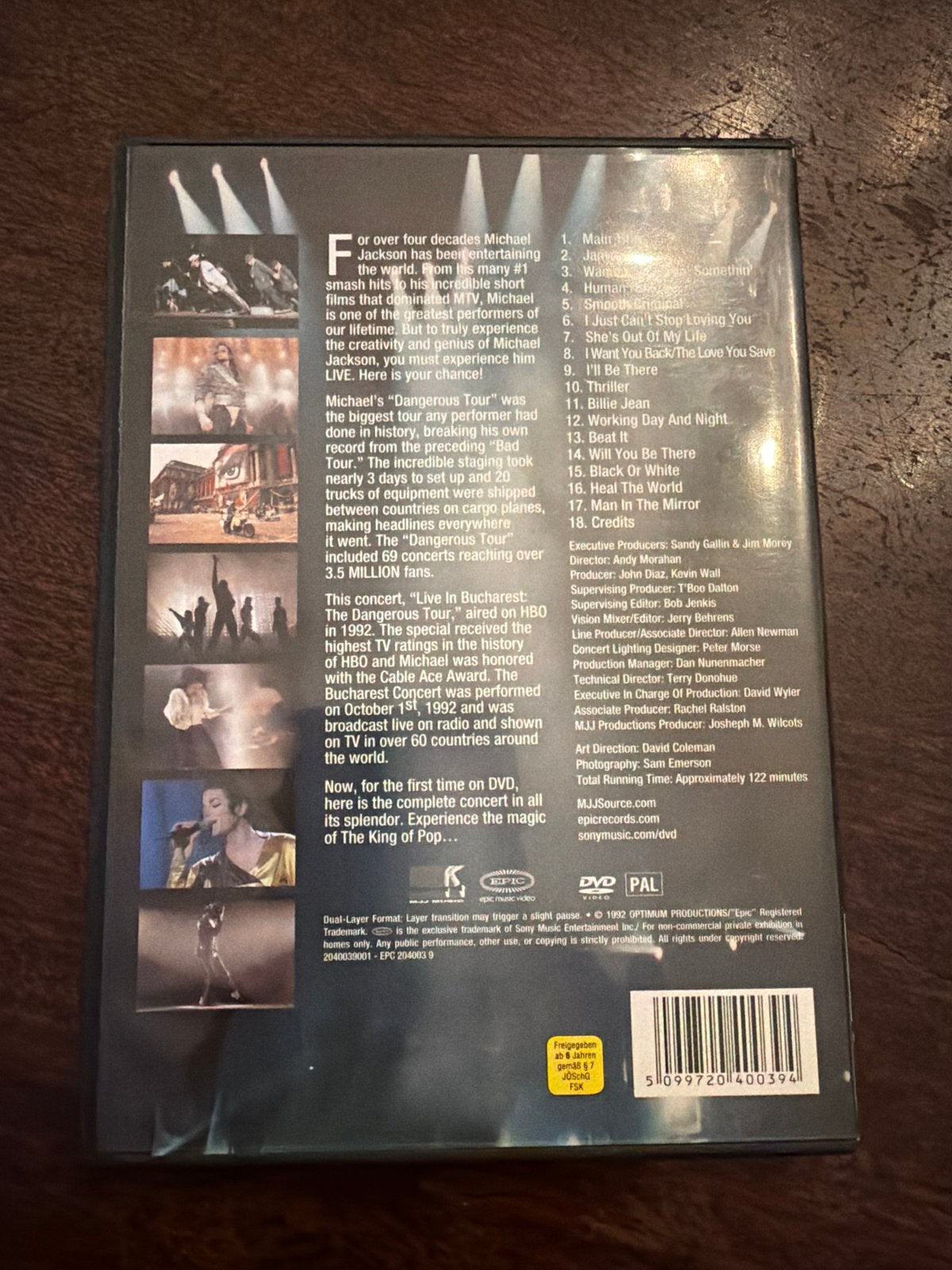 Michael Jackson - Live in Bucharest: The Dangerous Tour DVD, Alle leeftijden, Nederlands, Ophalen of Verzenden, Concert