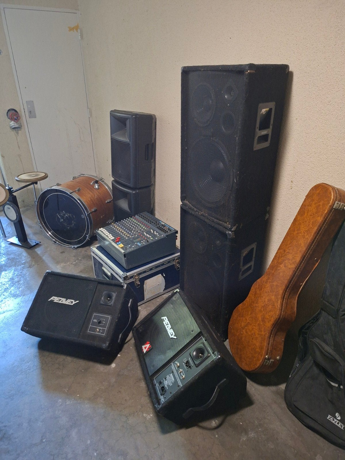 Speakerset: 2x EV speakers, 2x full range speakers, Muziek en Instrumenten, Mengpanelen, Ophalen of Verzenden, Gebruikt