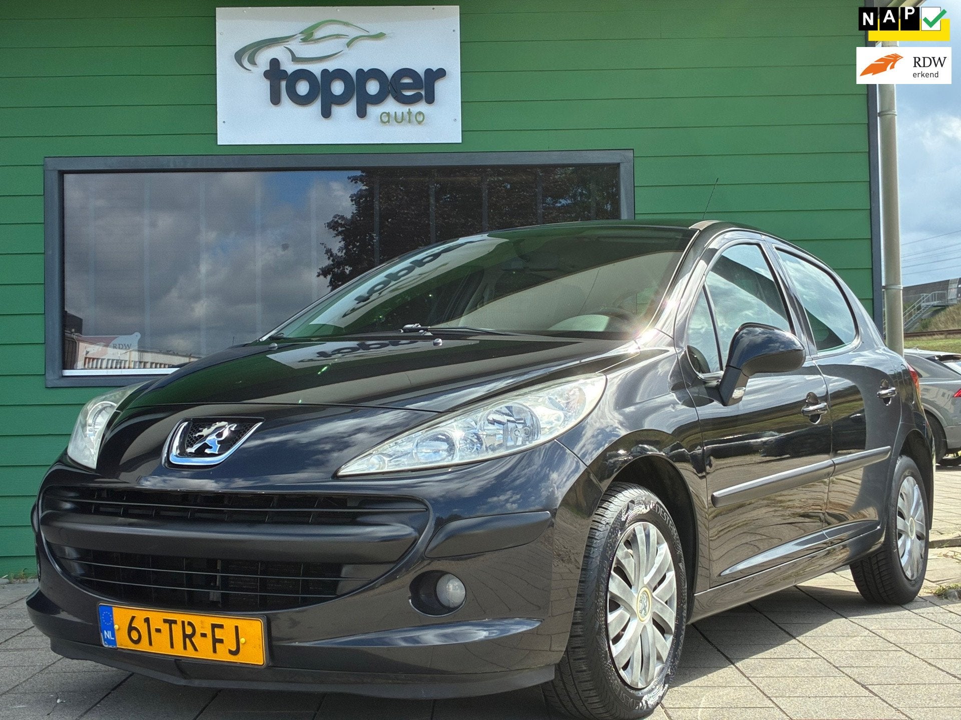 Peugeot 207 1.4 Color-line|Airco|Elektr.ramen|Nieuwe APK|NAP, Voorwielaandrijving, 4 cilinders, Origineel Nederlands, Bedrijf