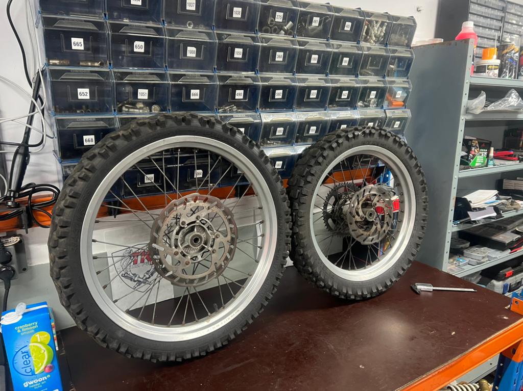 Derbi drd cross velgenset, Ophalen, Gebruikt, Overige typen, Nvt