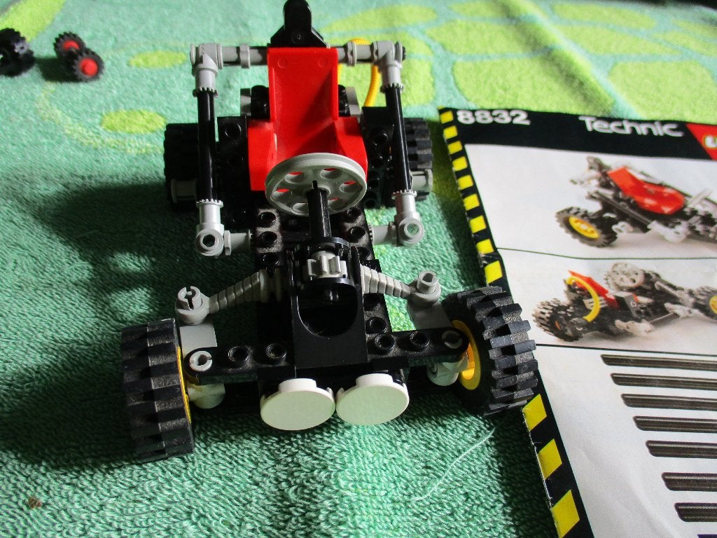 lego technic Reeks 8832-1: Roadster, Ophalen of Verzenden, Gebruikt, Complete set, Lego