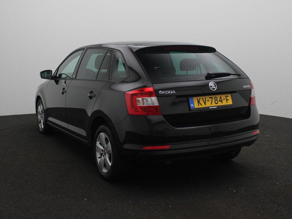 Skoda Rapid Spaceback 1.2 TSI Greentech JOY | Automaat | Sto, 12 maanden, Gebruikt, 4 cilinders, Alcantara