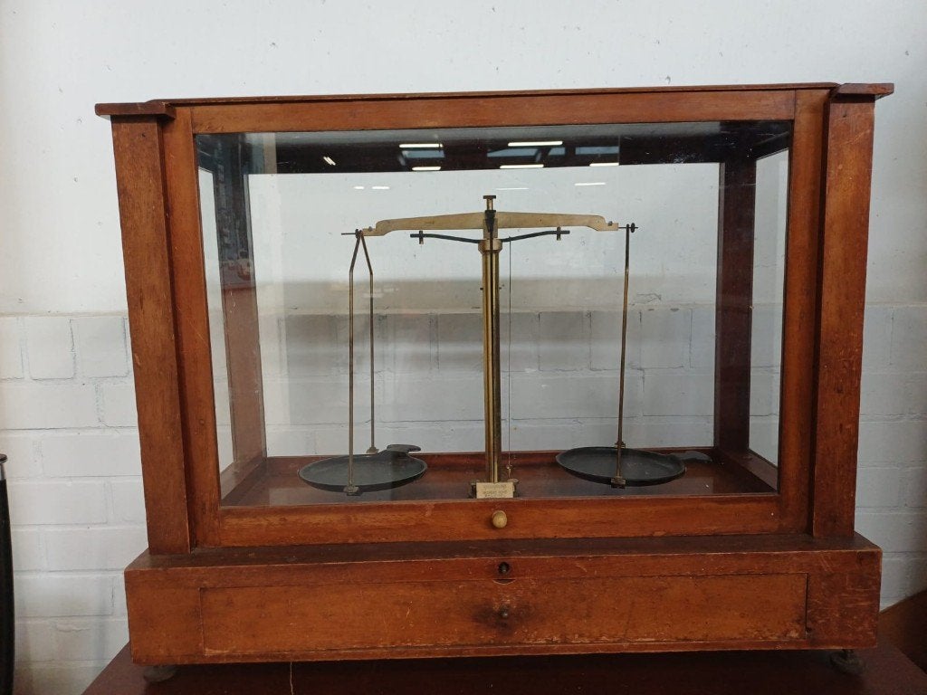 Vintage Apothekersweegschaal - Becker's Sons, Ophalen