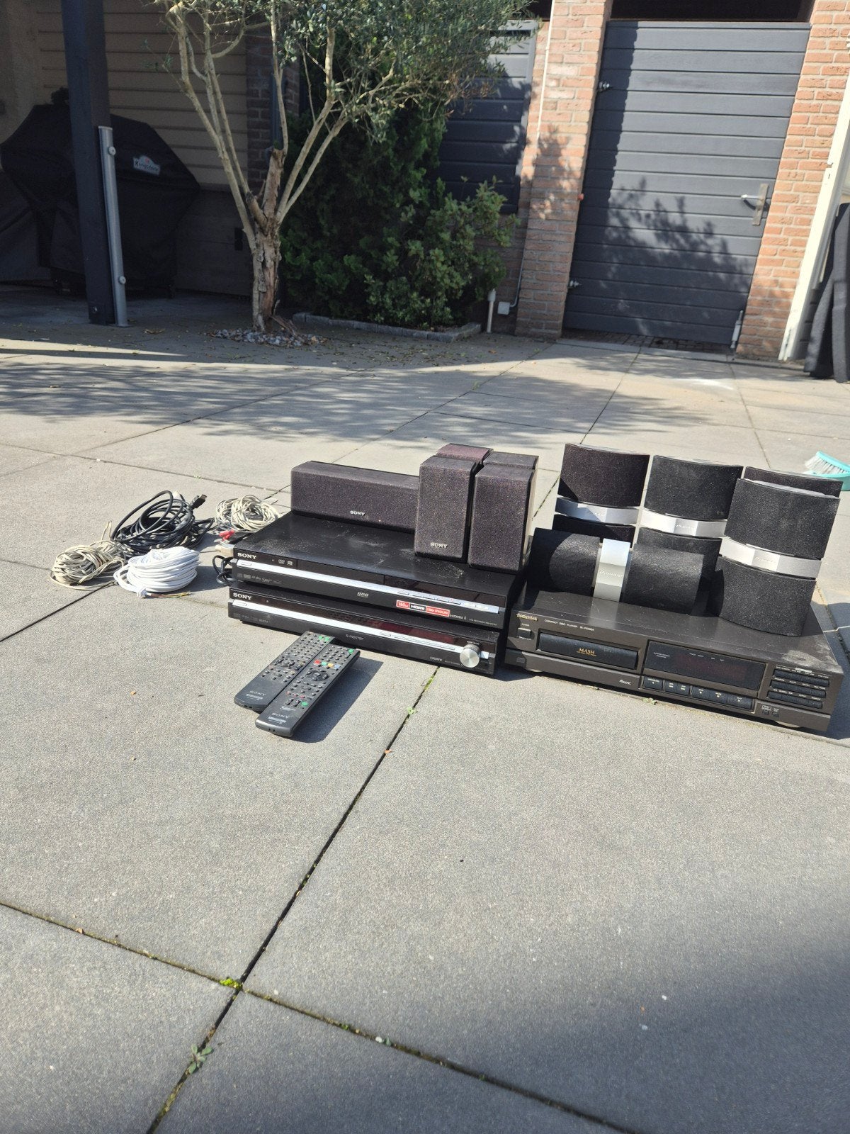 Muziek & cinema set van Sony & Pioneer speakers, Ophalen, Pioneer, Dvd-speler, Gebruikt
