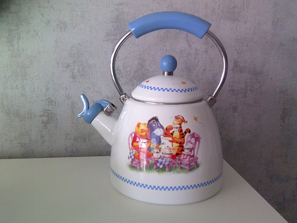 Fluitketel, Winnie The Pooh and Friends, Ophalen, Winnie de Poeh of vrienden, Zo goed als nieuw, Servies