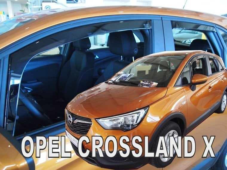 Opel Crossland X donkere zijwindschermen raamspoilers visors, Ophalen of Verzenden, Nieuw