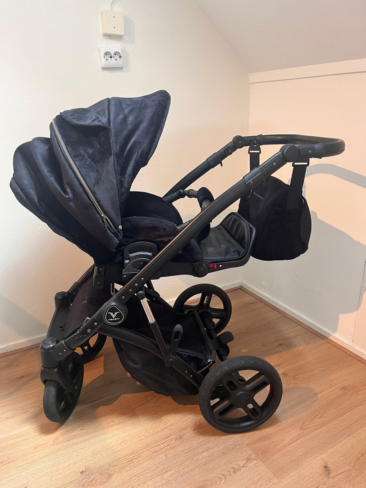Velvett 3 in 1 Kinderwagen, Gebruikt, Duowagen, Combiwagen, Ophalen