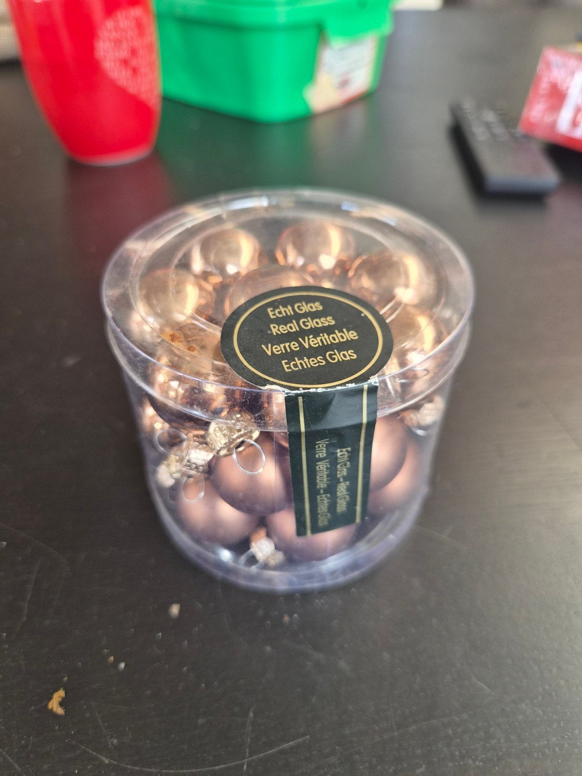 Glazen kerstballen, Diversen, Ophalen, Zo goed als nieuw