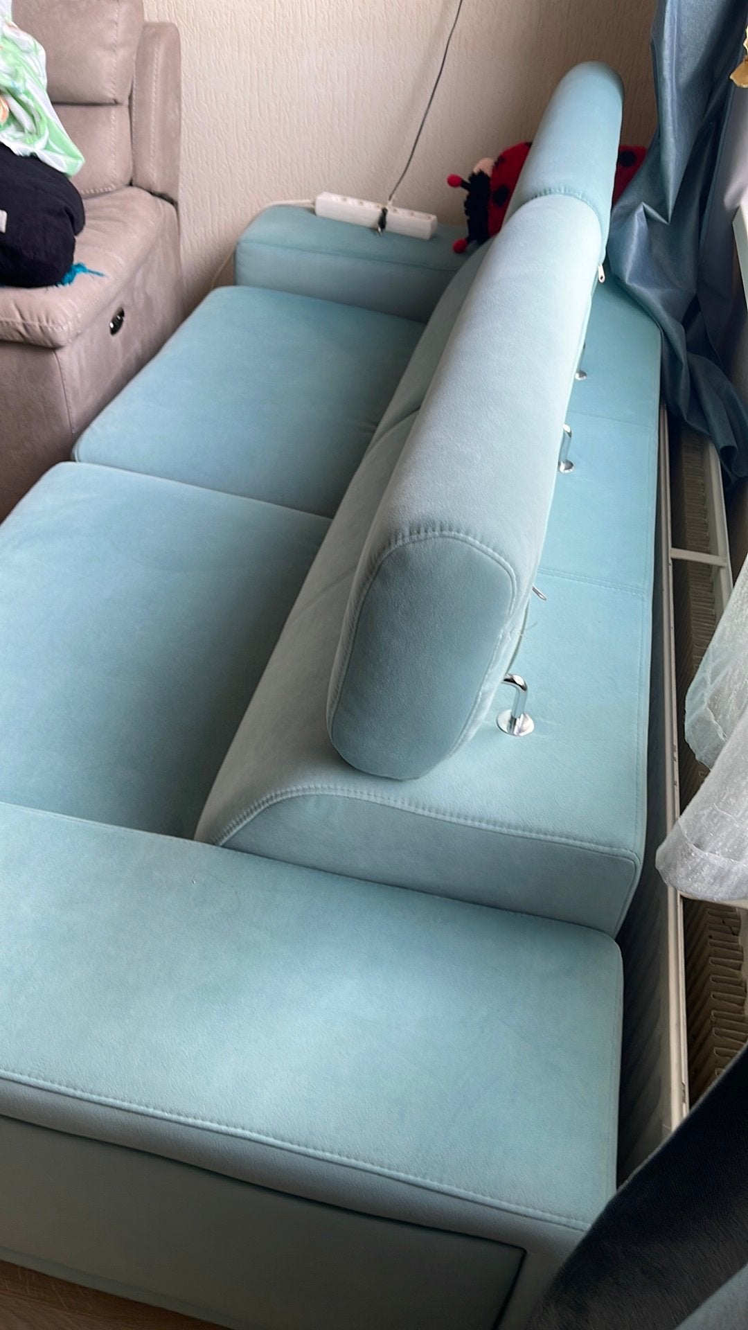 Sofa, Ophalen, Overige materialen, 100 tot 125 cm, Driepersoons