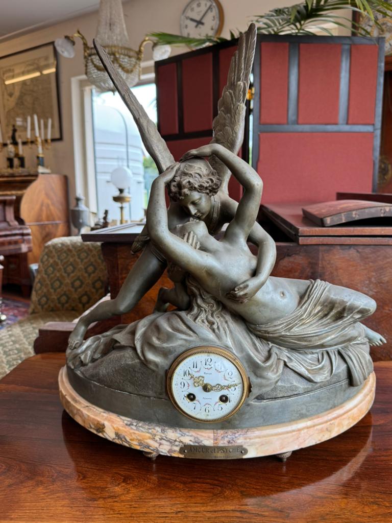 Franse Pendule Amour et Psyche, Ophalen