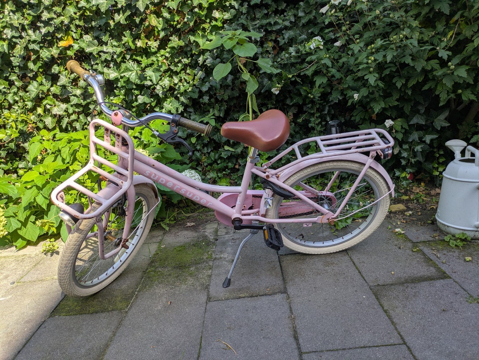 Kinderfiets 20 inch - Roze, Ophalen, Gebruikt, 20 inch of meer, Supersuper