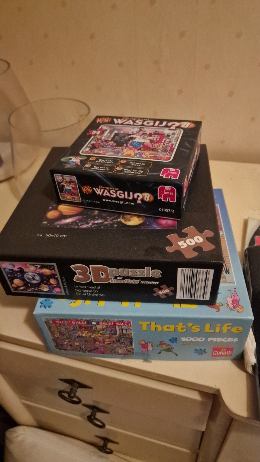 Puzzels, Ophalen, Zo goed als nieuw