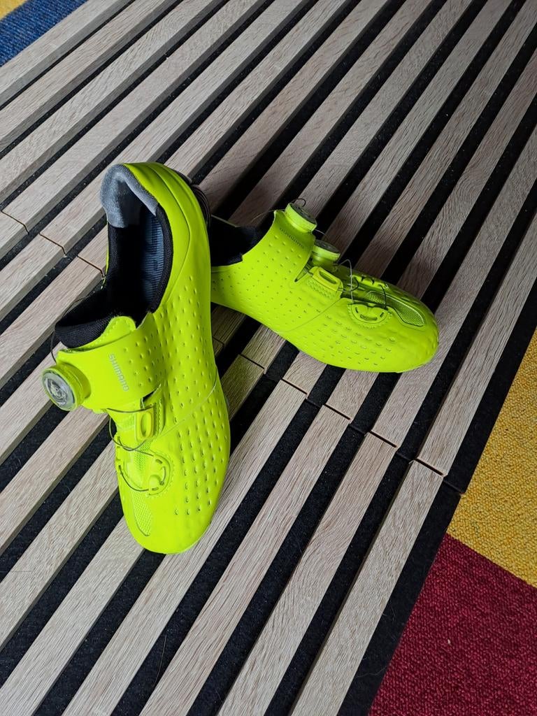 Shimano S-Phyre RC902 racefiets schoenen - Neon Geel, Dames, Schoenen, Overige maten, Ophalen of Verzenden